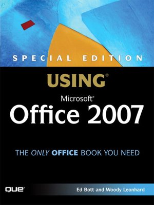 Special Edition Using Microsoft® Office 2007 - ebook